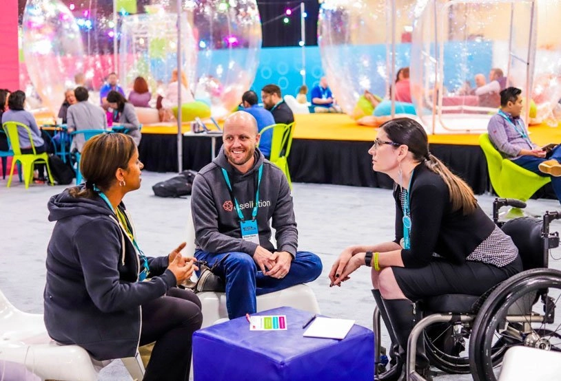 Participants Connect and Learn at Customer Events
