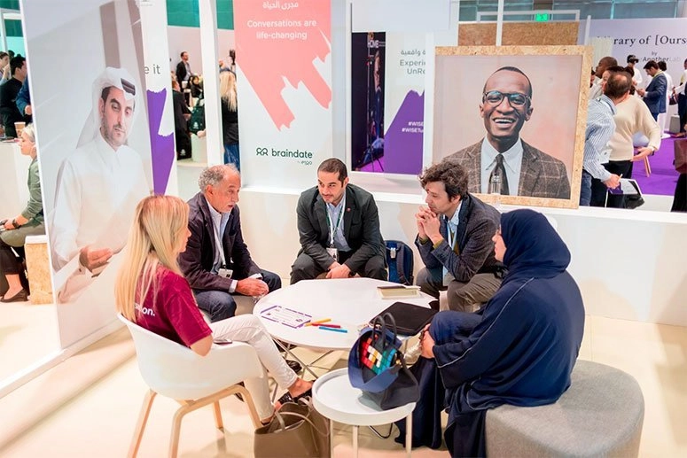 Group braindate in action at the 2019 WISE Summit