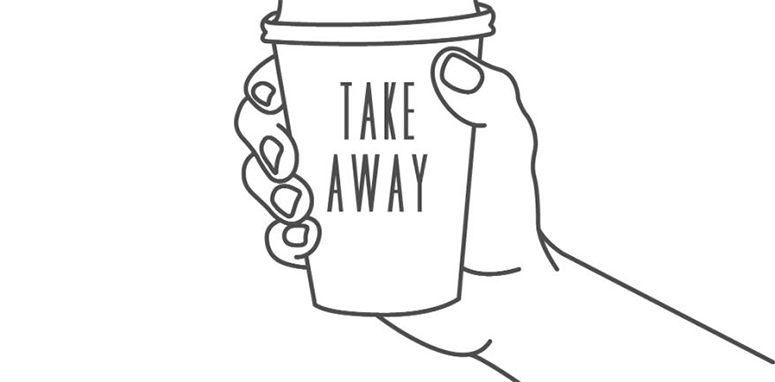 Take away illustration