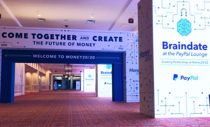 Paypal Braindate lounge