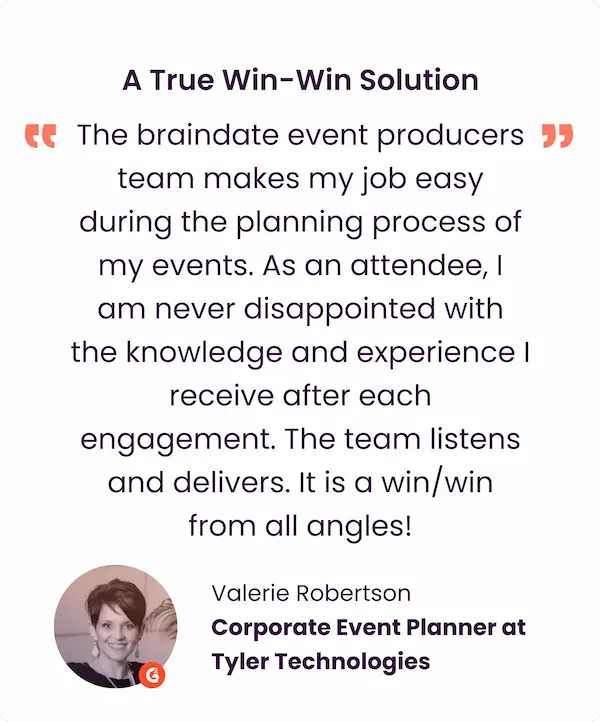 Valerie testimonial